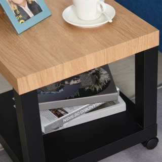 Mesa auxiliar con ruedas