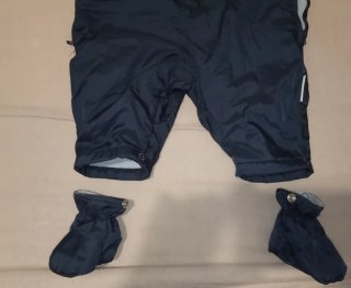 Buzo invierno bebé 3-6 meses azul marino
