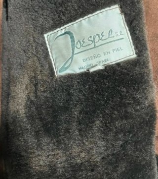 Cappotto vintage marrone con cappuccio