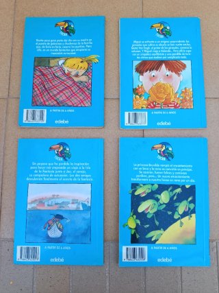 Pack 4 Libros Infantiles Colección Tucán Edebé