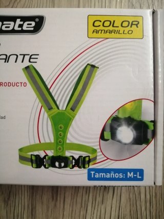 1 Chaleco Reflectante LED Bikemate