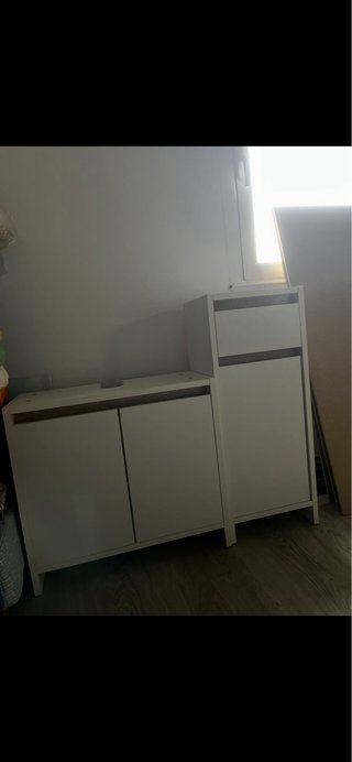 Pack muebles de baño blanco