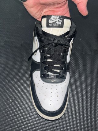 Nike Air Force 1 Scarpe Uomo Nero Bianco
