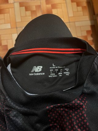 Camiseta Leverkusen Negra y Roja