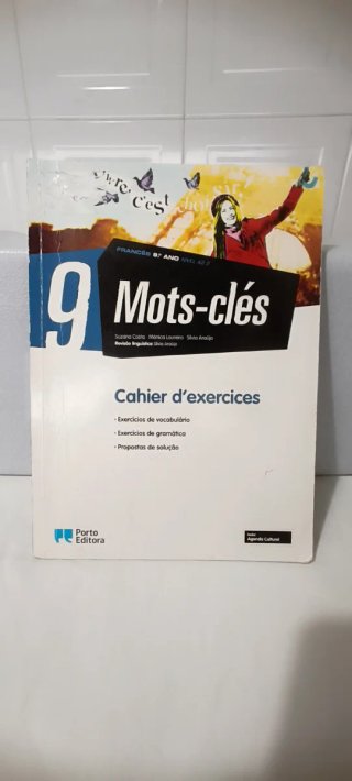 Caderno Atividades. Livro Fichas. Francês. 9 Ano