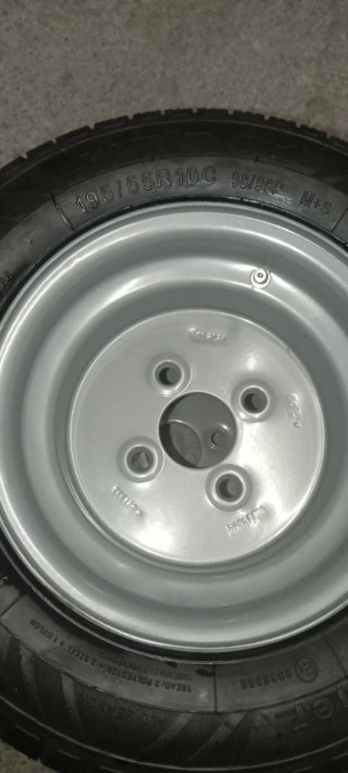 2 ruedas 195/55 r10 remolque portacoches motos