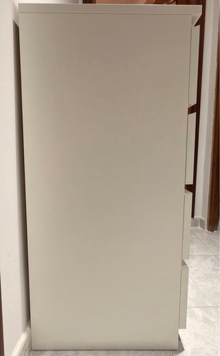 Cómoda 4 cajones Ikea blanca