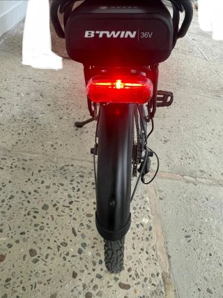 Bicicleta Eléctrica Decathlon 920E Gris