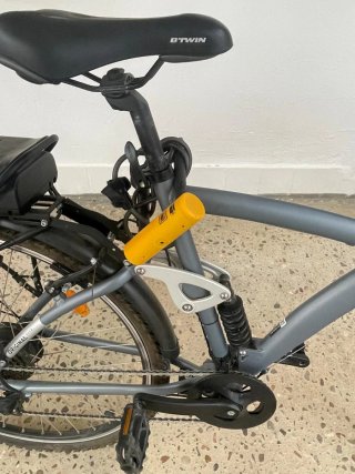 Bicicleta Eléctrica Decathlon 920E Gris