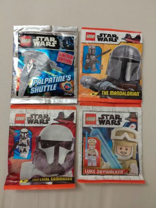 Lego Star Wars 4 Bustine Sigillate