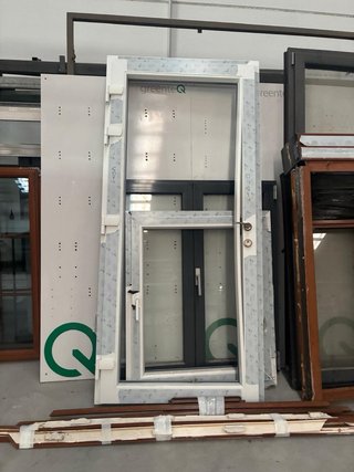 Puerta PVC Calle Blanca 1000x2160