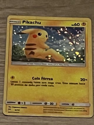 Carta Pokémon Pikachu Original