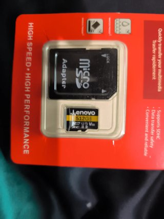Tarjeta Micro SD Lenovo 512GB V60 XC II