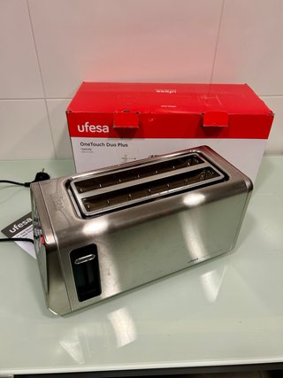 A ESTRENAR. Tostadora Ufesa OneTouch Duo Plus