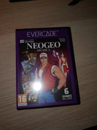 Evercade Neo Geo Arcade 1, 2 y 3 - Nuevos