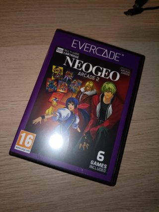 Evercade Neo Geo Arcade 1, 2 y 3 - Nuevos