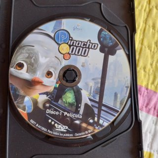 DVD Robots y Pinocho 3000