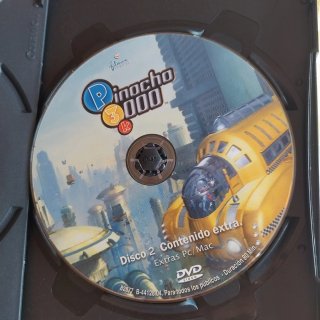 DVD Robots y Pinocho 3000