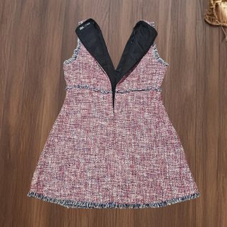Zara-vestido chanelero- talla L
