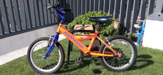 Bicicleta Infantil CONOR 16 Naranja