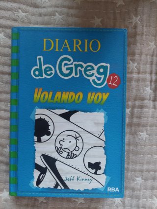 Libro Volando Voy, el diario de Greg Tapa dura