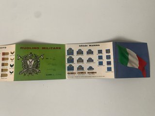 Set congedo militare vintage
