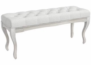 Banqueta Nupcial Blanco Madera