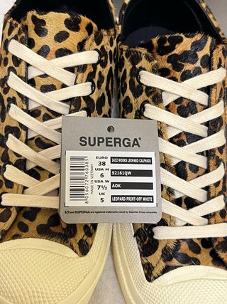 Superga Scarpe Donna Tg 38 Stampa Leopardo