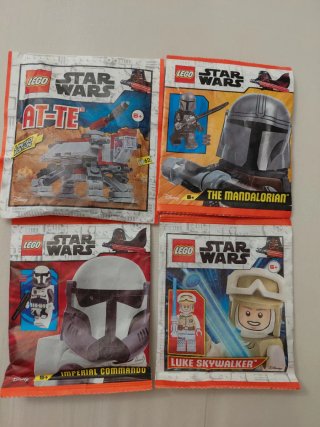 Lego Star Wars 4 Bustine Sigillate
