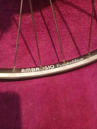 Cerchi Ambrosio CC 22 Competition e mozzi shimano
