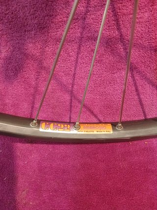Cerchi Ambrosio CC 22 Competition e mozzi shimano