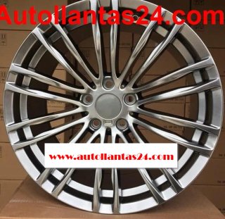 Juego 4 llantas para bmw m335 gris 18 r483692