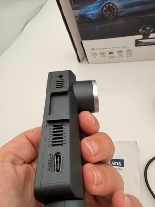 FAMGOODS Dash Cam 3 Canales 4K