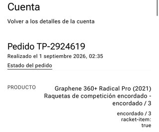 Raqueta Tenis nueva Head Graphene Radical Pro