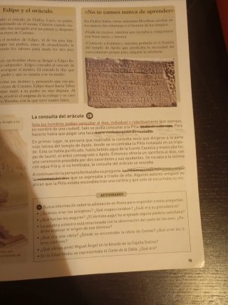 Cultura clásica, 1 ESO