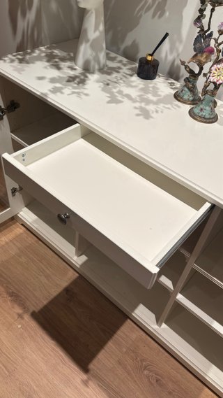 Aparador Liatorp Ikea Madera y Cristal