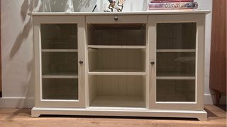 Aparador Liatorp Ikea Madera y Cristal