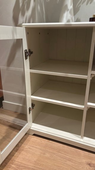 Aparador Liatorp Ikea Madera y Cristal