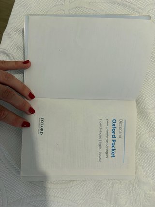 Diccionario Oxford Pocket de inglés