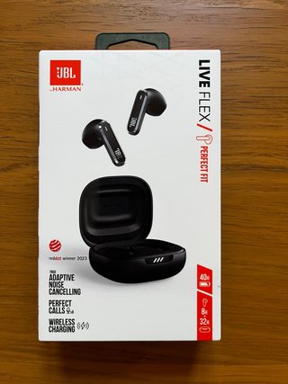 JBL Live Flex - Negros - Cancelación Ruido