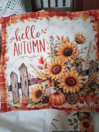 4 Fundas Cojín Otoño/Halloween Multicolor