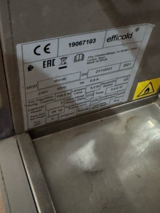 Mini nevera Marca, “EFFICOLD”
