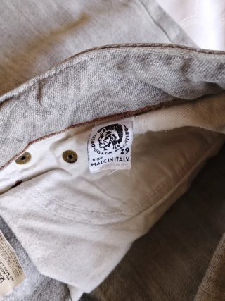 Jeans Diesel vintage donna grigi