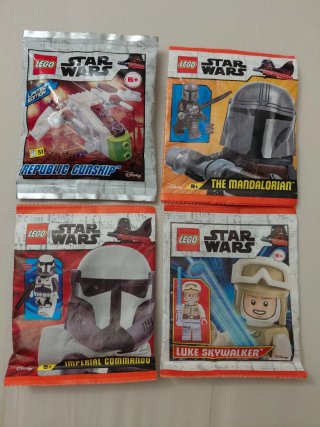 Lego Star Wars 4 Bustine Sigillate