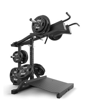 Máquina Sentadilla, Press Hombros y Gemelos