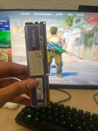 Memoria RAM HyperX DDR3 Azul x1