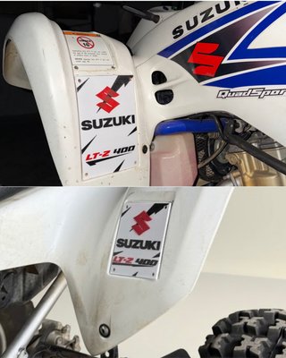Carteles / Señales Suzuki LTZ 400