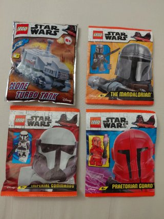 LEGO Star Wars 4 Bustine Sigillate