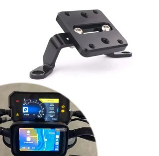 Soporte para pantalla de moto.