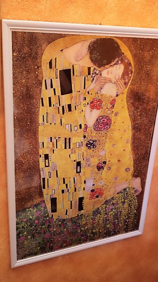 MARCO y POSTER El Beso Klimt